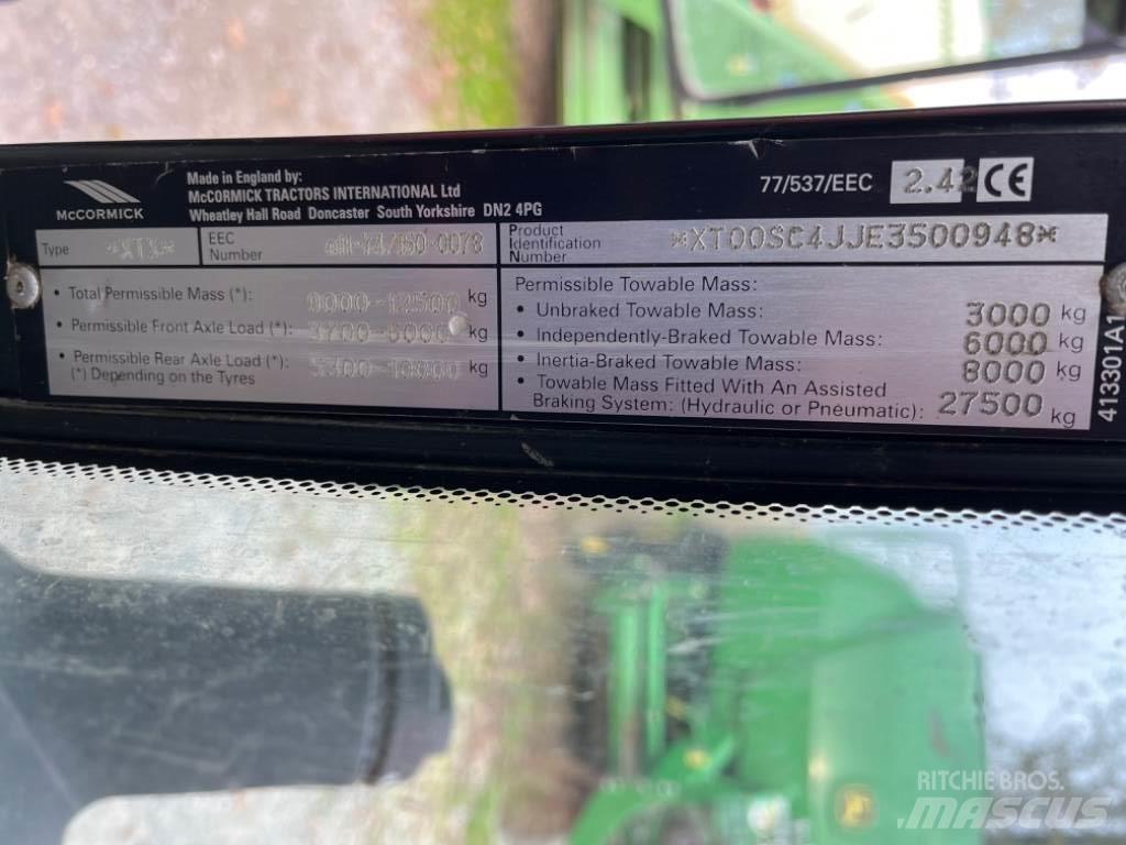 McCormick XTX 200 الجرارات