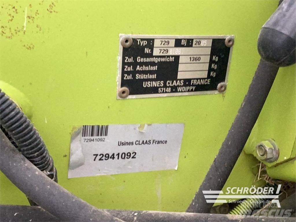 CLAAS UNIWRAP 255 محزمات مستديرة