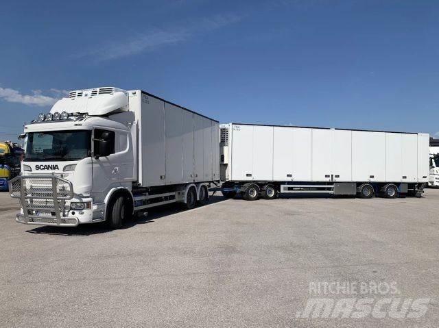 Scania R520 6x2 شاحنات ذات هيكل صندوقي