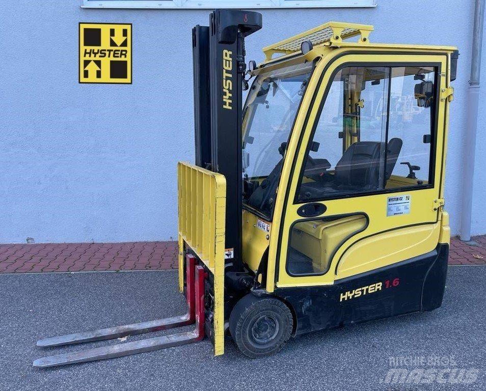 Hyster J1.6XNT LWB شاحنات ذات رافعات شوكية تعمل بالكهرباء