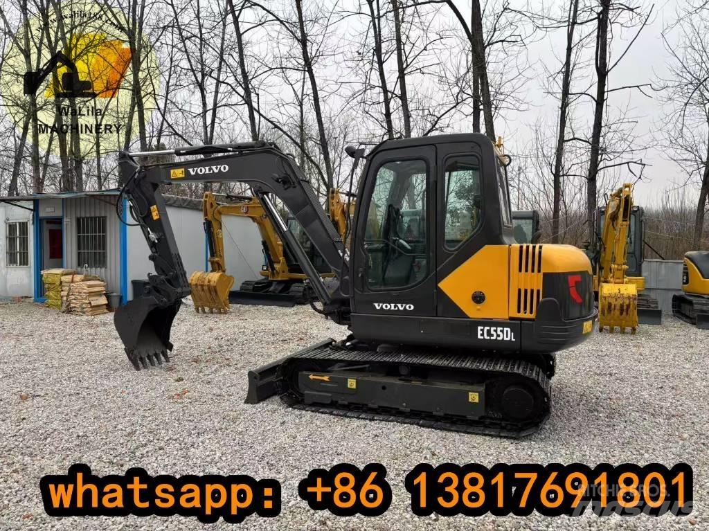 Volvo EC 55D حفارات صغيرة أقل من 7 طن (حفارات صغيرة)