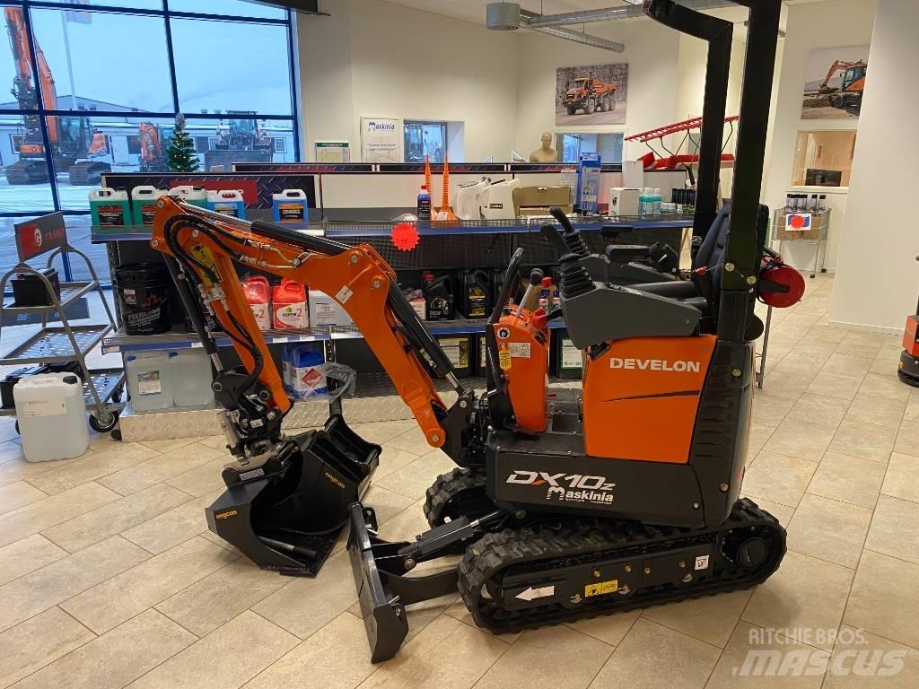 Develon DX 10 Z حفارات صغيرة أقل من 7 طن (حفارات صغيرة)