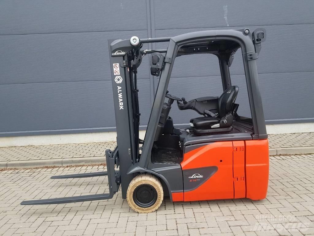 Linde E14 شاحنات ذات رافعات شوكية تعمل بالكهرباء