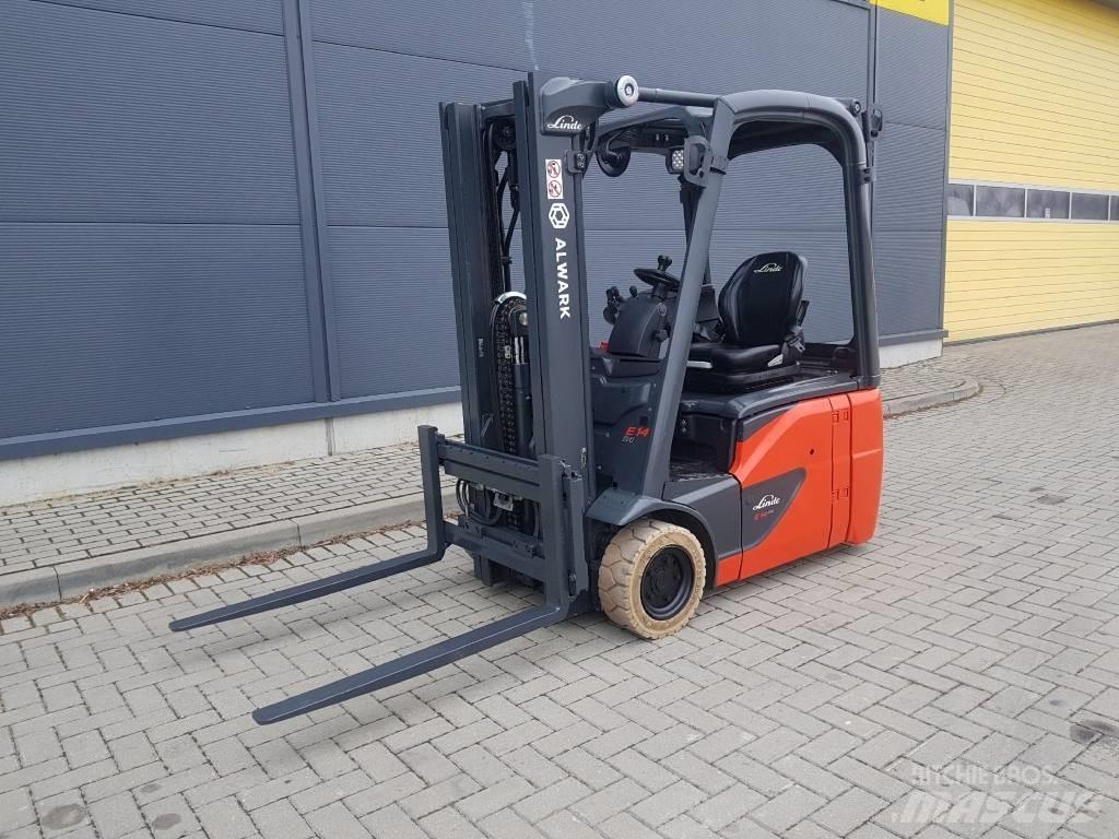 Linde E14 شاحنات ذات رافعات شوكية تعمل بالكهرباء