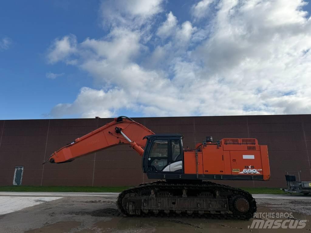 Hitachi ZX690 LCR - 6 حفارات زحافة