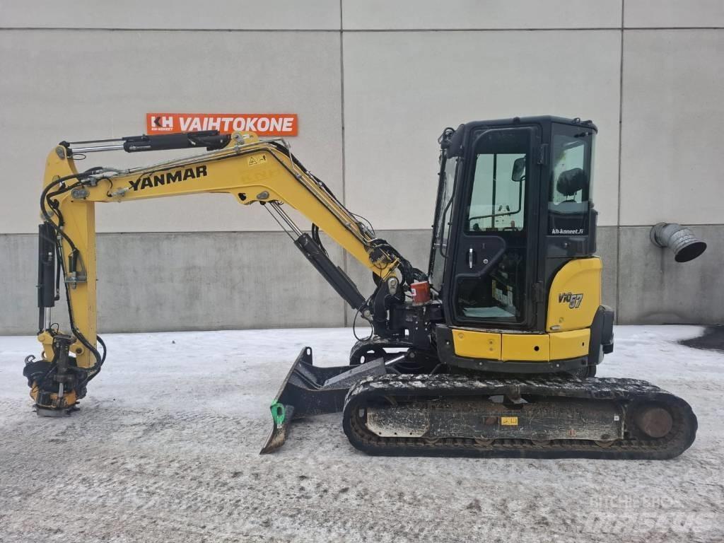 Yanmar Vio 57-6A حفارات صغيرة أقل من 7 طن (حفارات صغيرة)