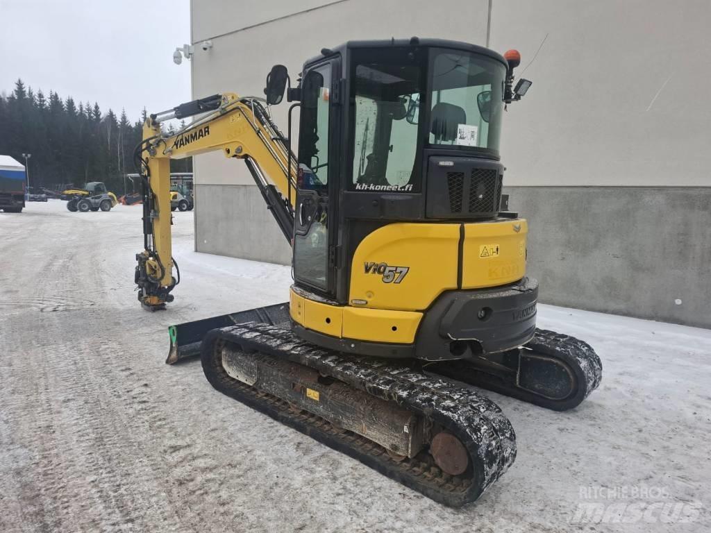 Yanmar Vio 57-6A حفارات صغيرة أقل من 7 طن (حفارات صغيرة)