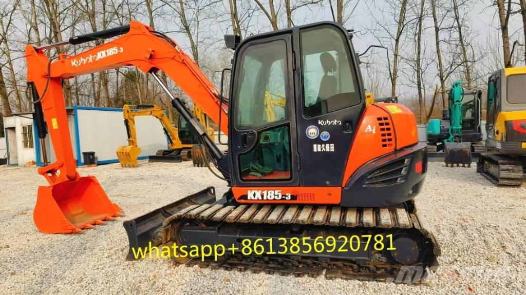 Kubota KX 185 حفارات وسط 7 طن - 12 طن