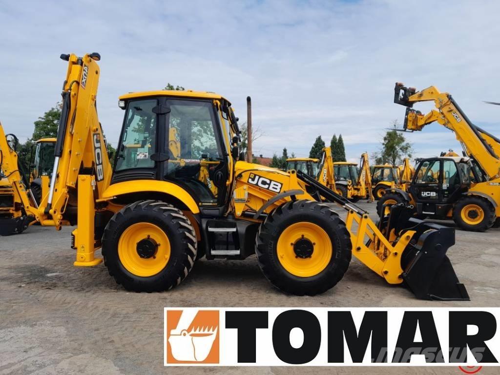 JCB 4 CX لوادر ذات جرافات عكسية