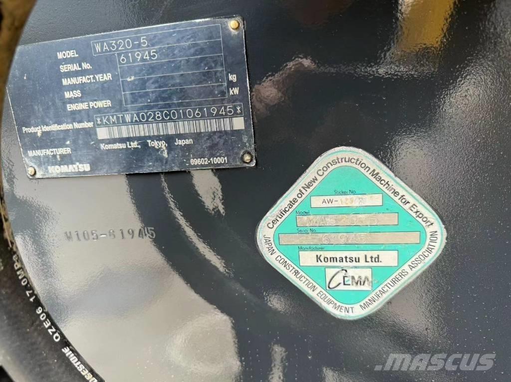 Komatsu WA 320-5 لوادر بعجل