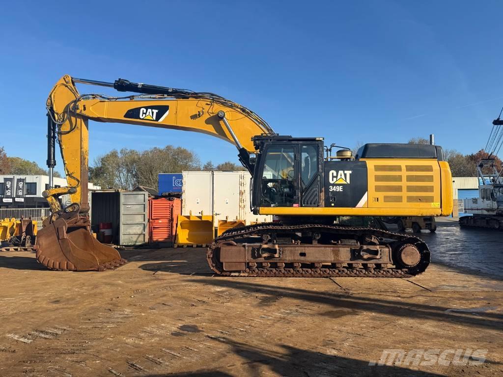 CAT 349 EL حفارات زحافة