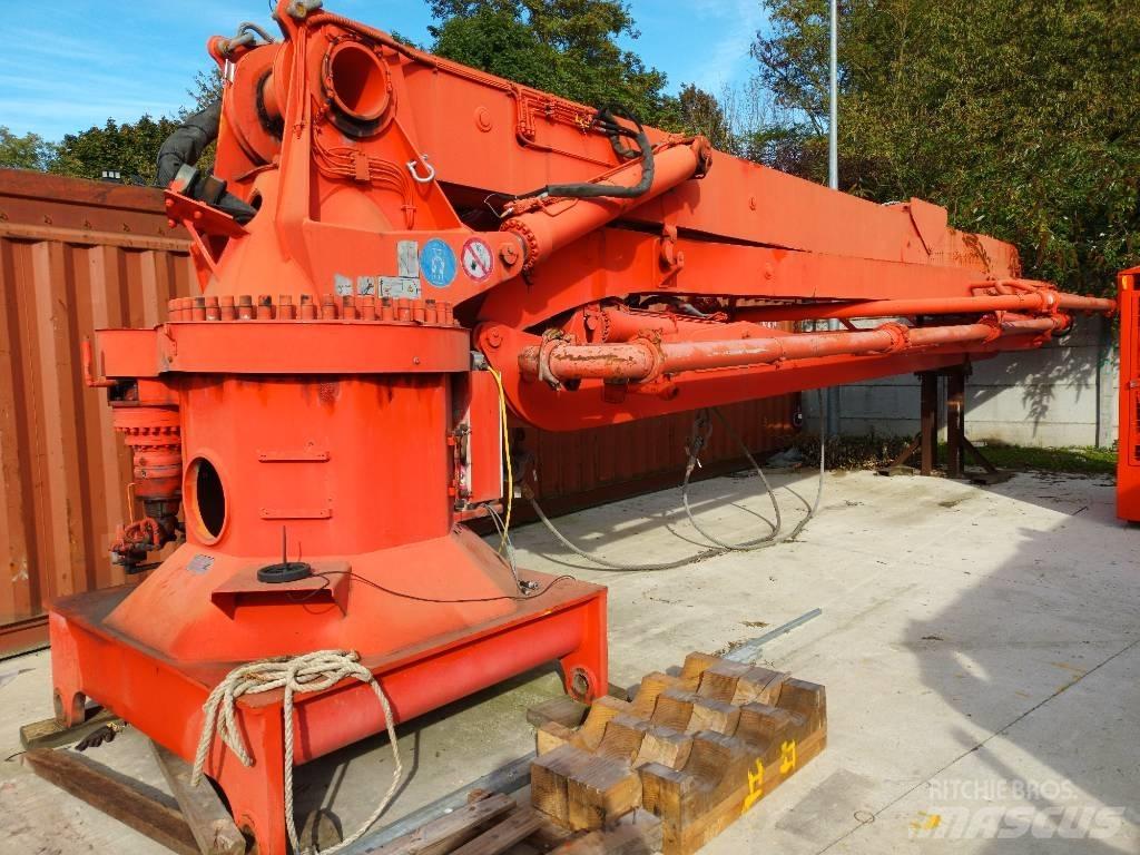 Putzmeister MX 38-4 طفرات توزيع الخرسانة