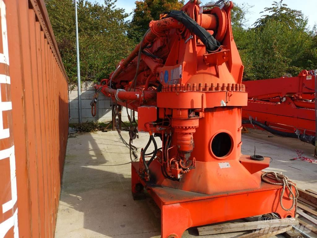 Putzmeister MX 38-4 طفرات توزيع الخرسانة