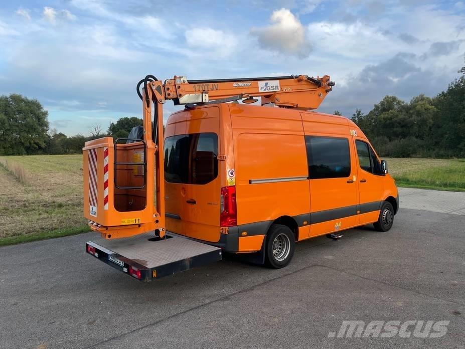 GSR E170TJV المنصات الهوائية المثبتة على شاحنة