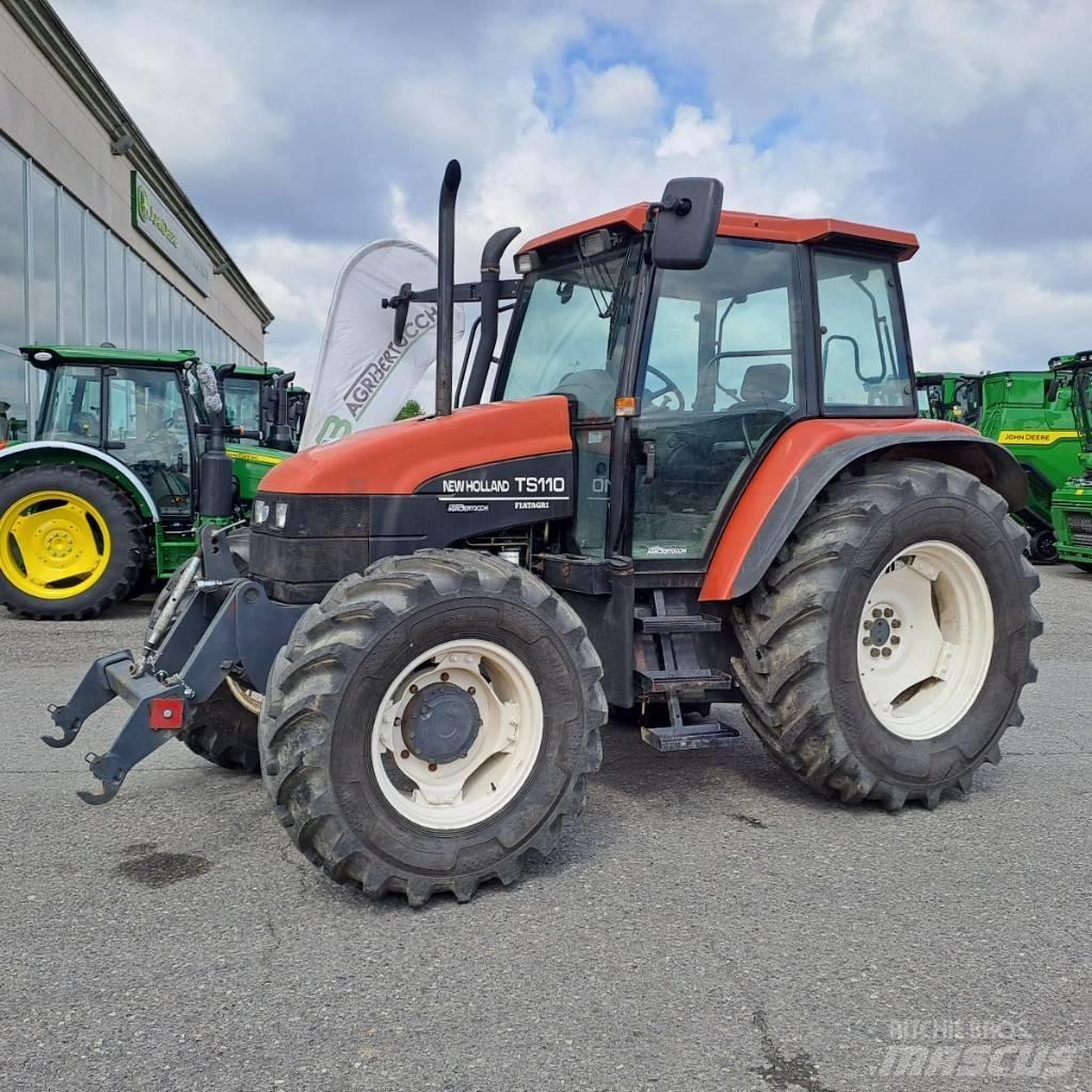New Holland TS 110 الجرارات