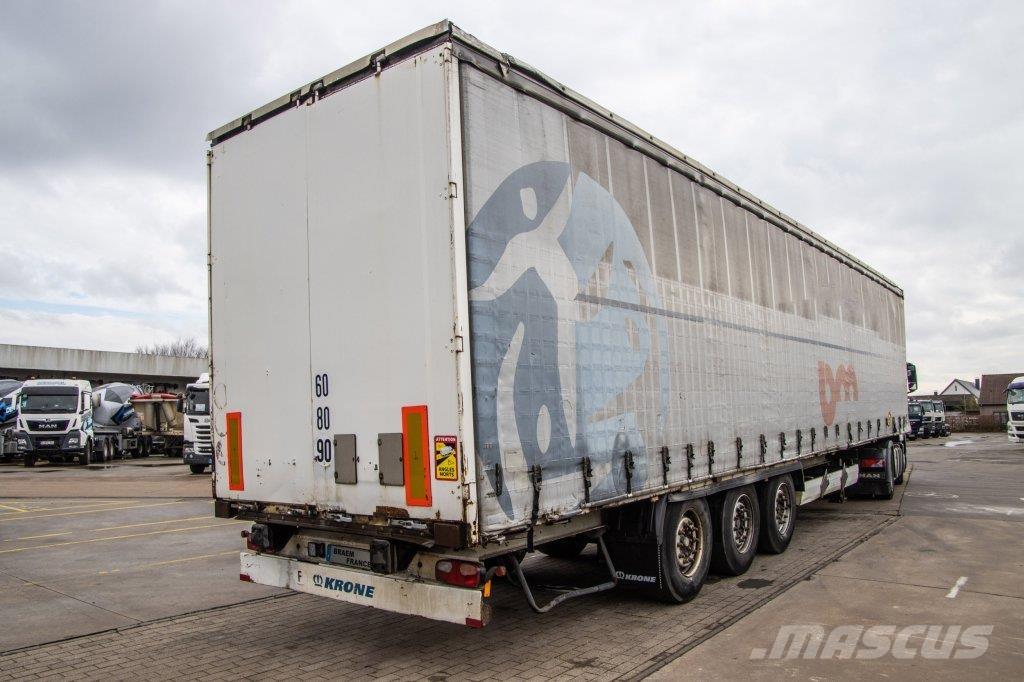 Krone SD 27 نصف مقطورات بباب جانبي