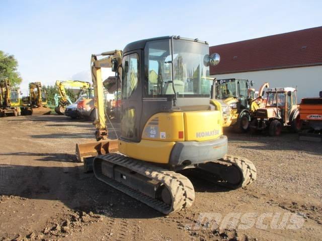 Komatsu PC 45 MR-3 حفارات صغيرة أقل من 7 طن (حفارات صغيرة)