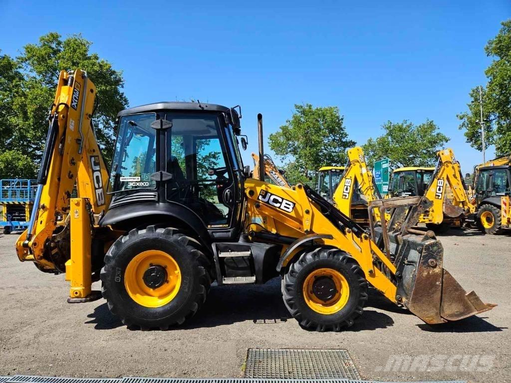 JCB 3 CX لوادر ذات جرافات عكسية