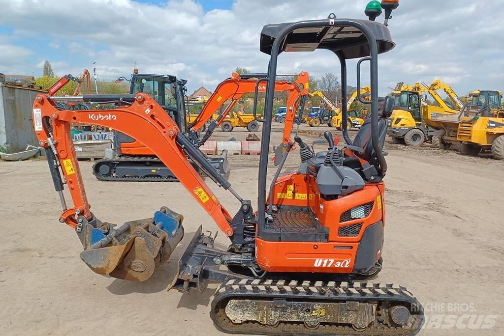 Kubota U 17-3 حفارات صغيرة أقل من 7 طن (حفارات صغيرة)