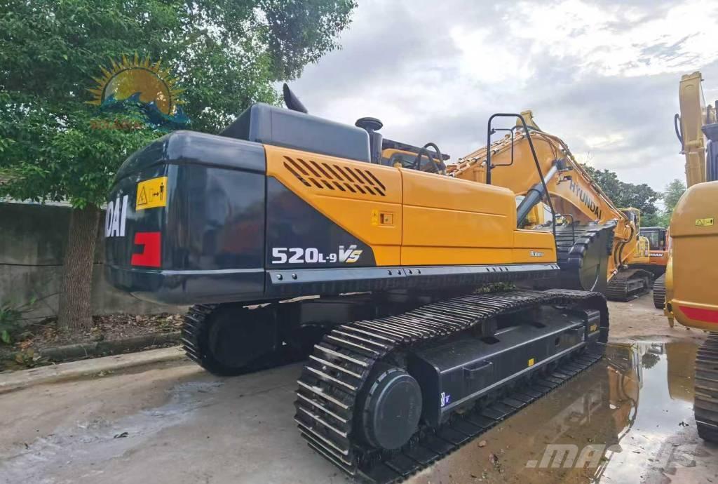 Hyundai R520LC-9S حفارات زحافة