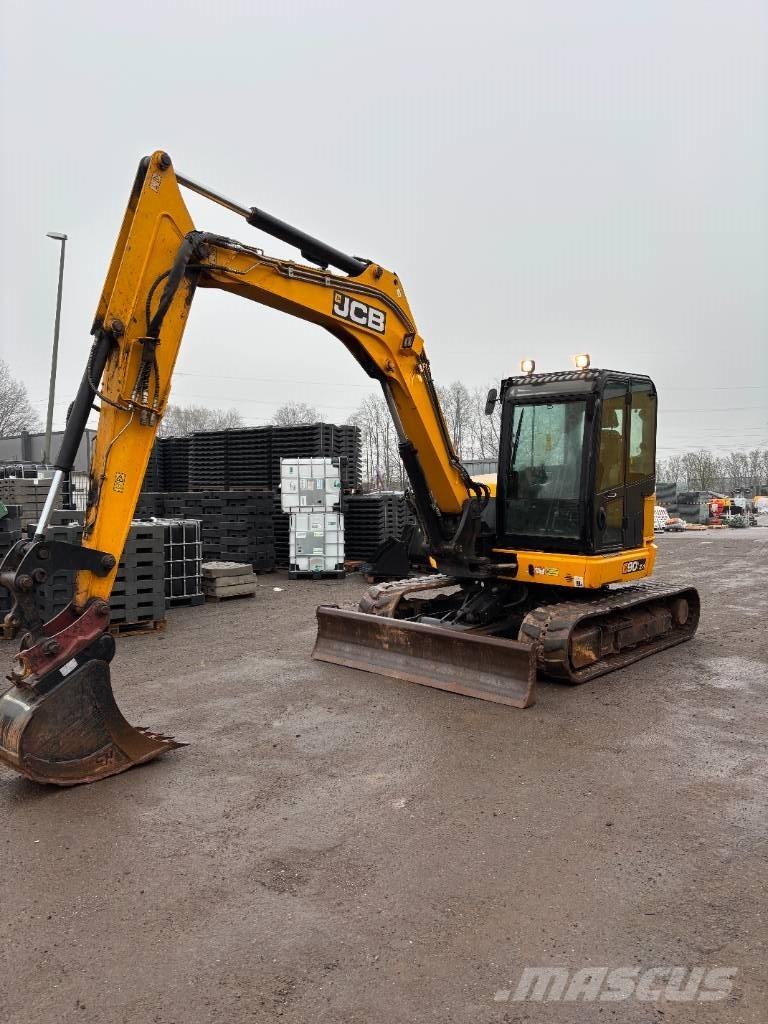 JCB 90 Z-1 حفارات وسط 7 طن - 12 طن