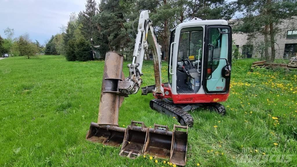 Takeuchi TB216 V4 حفارات صغيرة أقل من 7 طن (حفارات صغيرة)