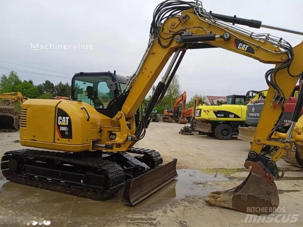 CAT 308E2CR حفارات زحافة