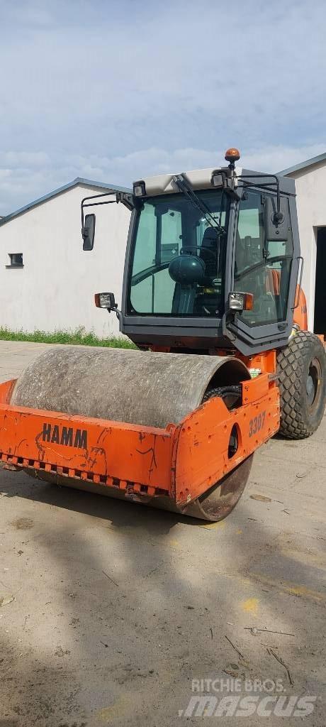Hamm 3307 مداحل أحادية الأسطوانة