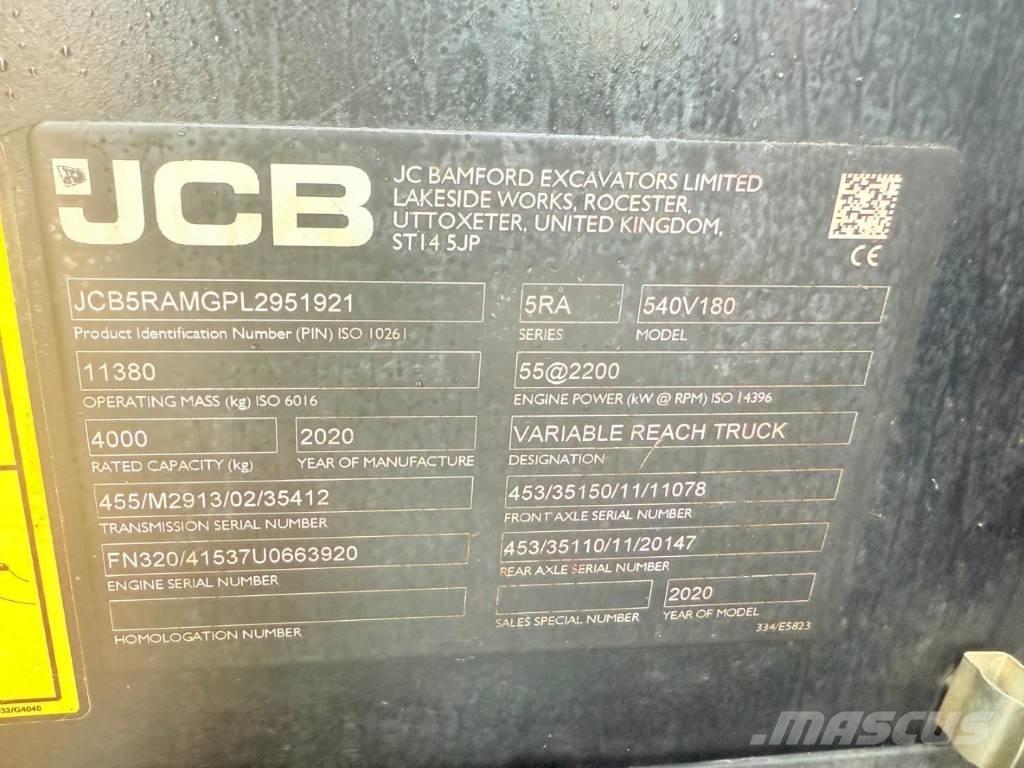 JCB 540-180 مناولات متداخلة