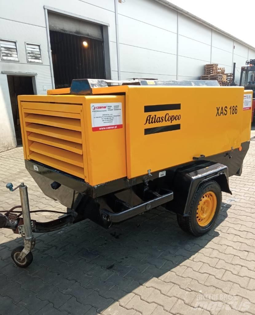 Atlas Copco XAS186 مكابس