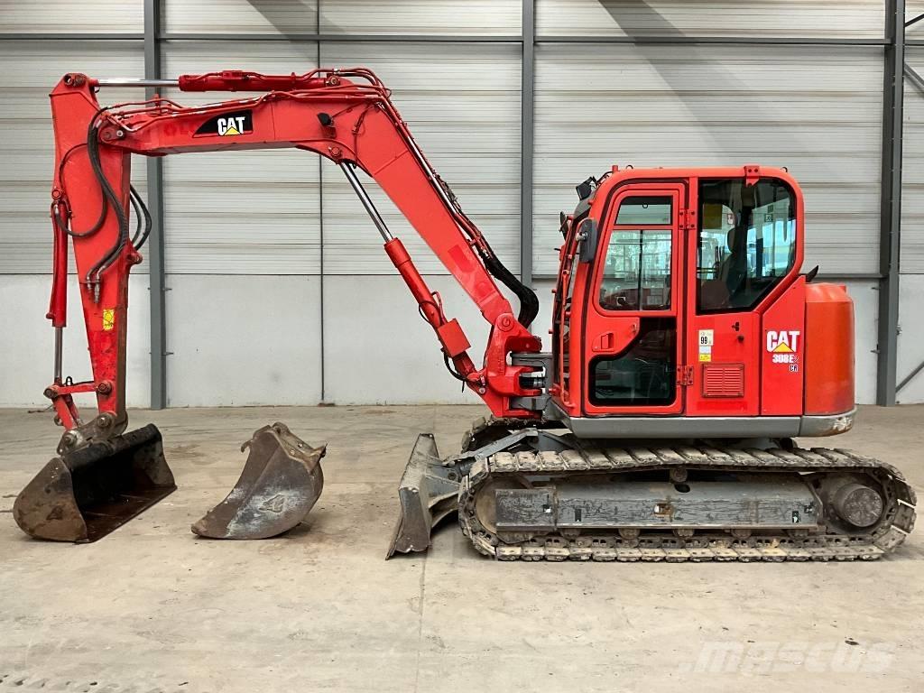 CAT 308 E 2 CR حفارات وسط 7 طن - 12 طن