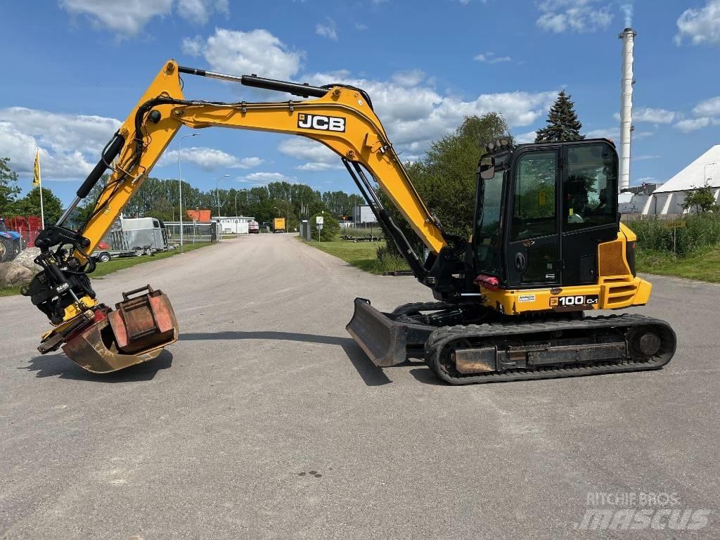 JCB 100 C-1 حفارات وسط 7 طن - 12 طن