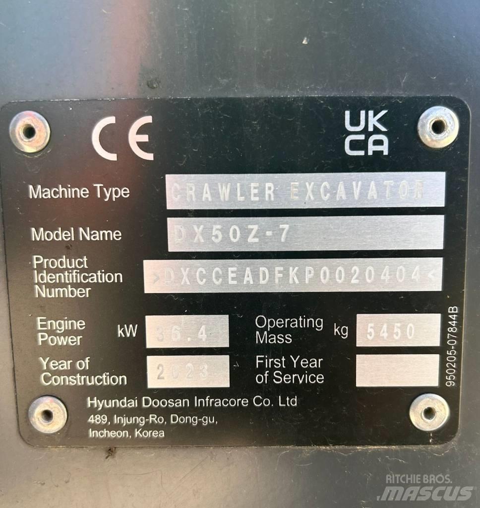 Doosan DX 50 Z-7 أخرى