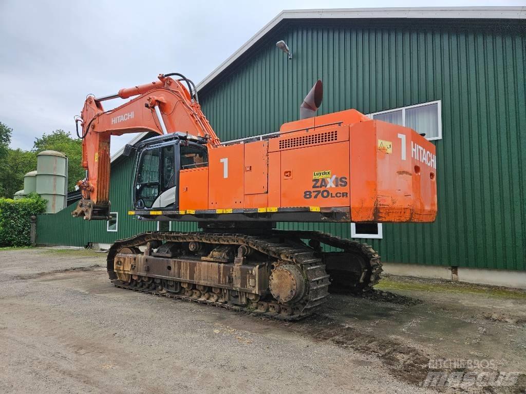 Hitachi ZX 870 LC R حفارات زحافة