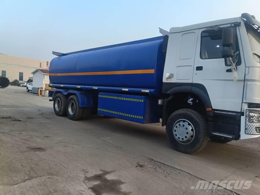 Howo 371 6x4 شاحنات ذات صهاريج