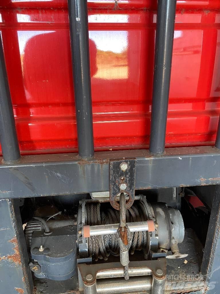 DAF XF 95.380 شاحنات مسطحة/مفصلية الجوانب