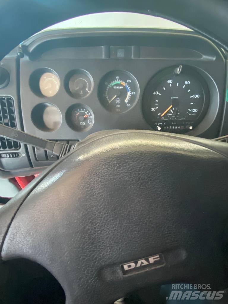 DAF XF 95.380 شاحنات مسطحة/مفصلية الجوانب