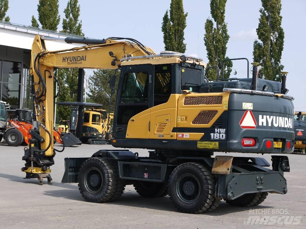 Hyundai HW 180 حفارات بعجل