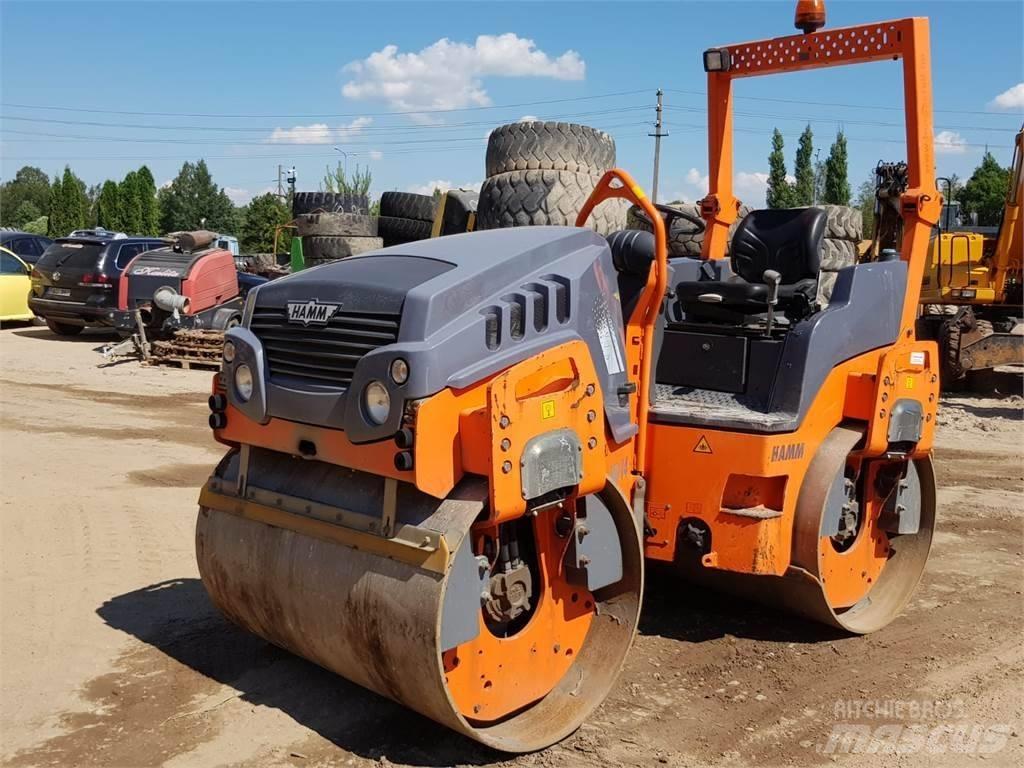 Hamm HD 14 VV مداحل ثنائية الاسطوانة