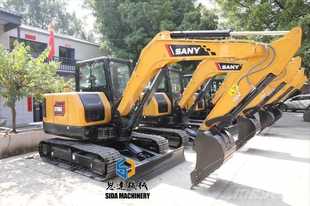 Sany SY 60 C حفارات صغيرة أقل من 7 طن (حفارات صغيرة)