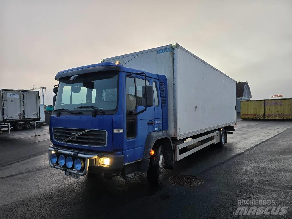 Volvo fl6 شاحنات ذات هيكل صندوقي