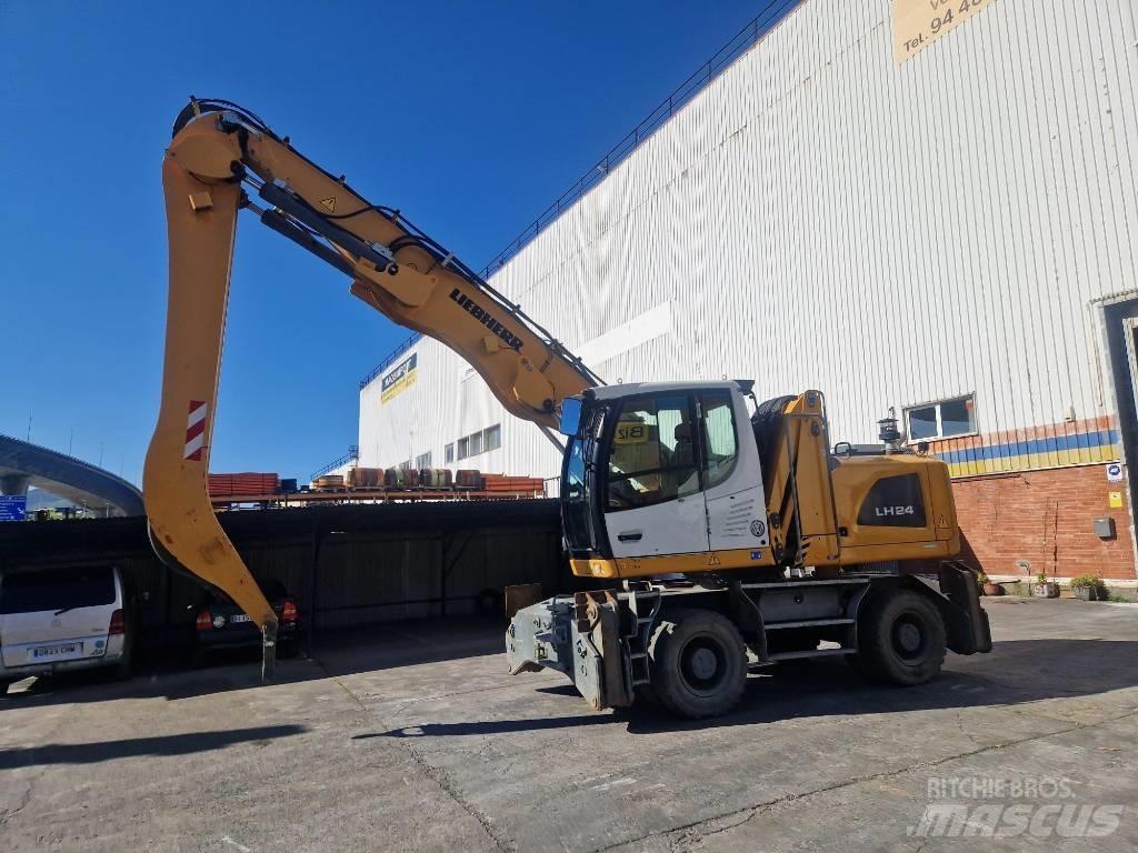 Liebherr LH 24 M مناولات المخلفات / مناولات صناعية