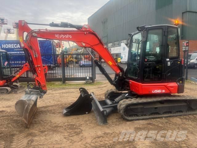 Kubota U 56-5 حفارات صغيرة أقل من 7 طن (حفارات صغيرة)