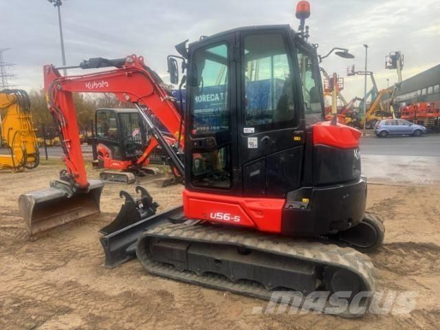 Kubota U 56-5 حفارات صغيرة أقل من 7 طن (حفارات صغيرة)