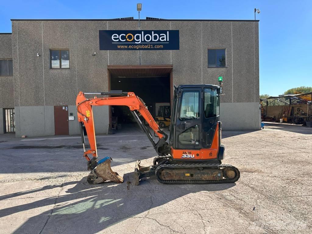 Hitachi ZX 33 U-6 حفارات صغيرة أقل من 7 طن (حفارات صغيرة)