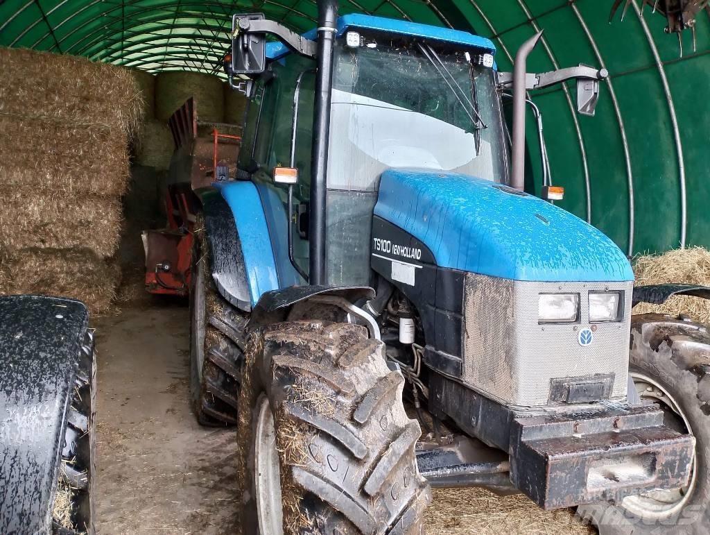New Holland TS 100 الجرارات