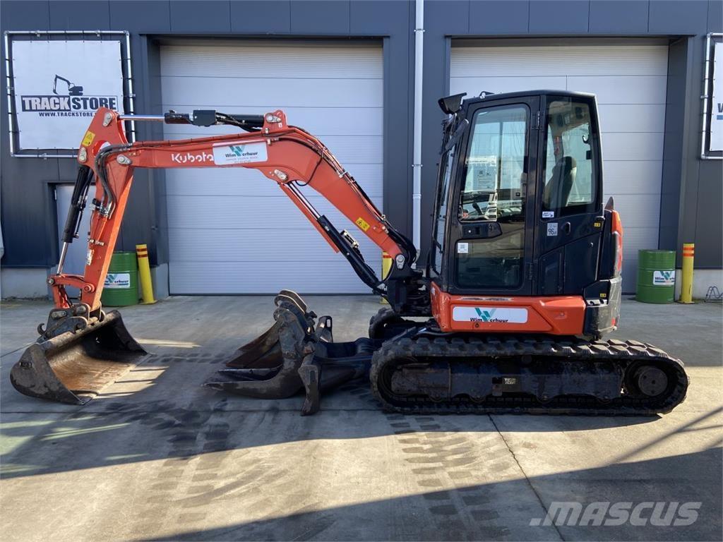 Kubota U50-5 (5020) حفارات صغيرة أقل من 7 طن (حفارات صغيرة)