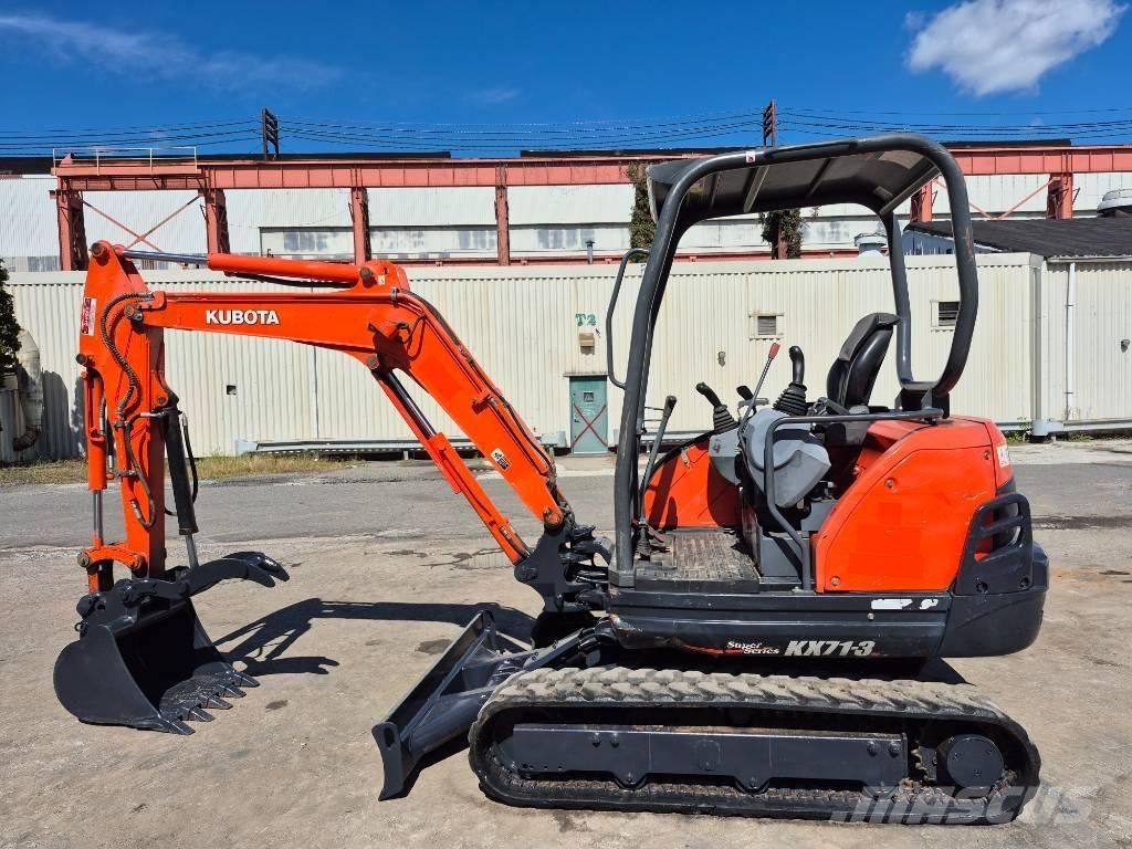 Kubota KX 71-3 حفارات صغيرة أقل من 7 طن (حفارات صغيرة)