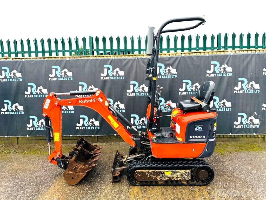 Kubota K008-5 حفارات صغيرة أقل من 7 طن (حفارات صغيرة)