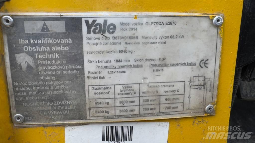 Yale GLP 70 CA شاحنات LPG